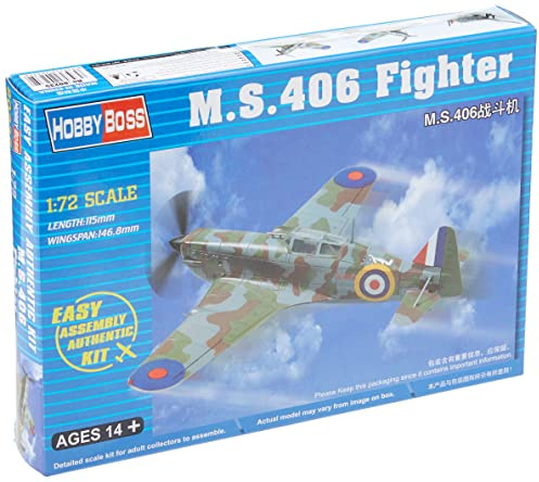 Hobby Boss 80235 Modellbausatz MS.406 Fighter, Verschieden