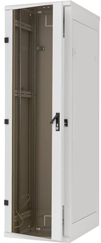 TRITON RMA-42-A61-CAX-A1 48,26 cm (19 Zoll) Netzwerkschrank RMA mit Glastür, 42 HE schwarz
