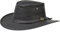Barmah Squashy Sundowner Kangaroo Westernhut Outdoorhut Stockman (XXL (62-63 cm) - schwarz)
