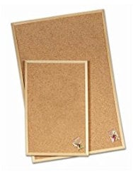 Pinnwand aus Kork, 40 x 60 cm