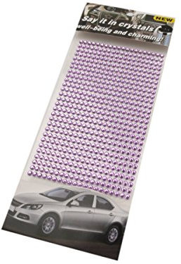 560 Perlen lila 4mm selbstklebend, Dekosteine, Schmucksteine, Kristalle, Karten, viele Farben