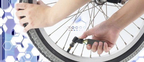 Cartridge & Tire Inflator, CO2 Reifenfüller für BMX, MTB Fahrräder