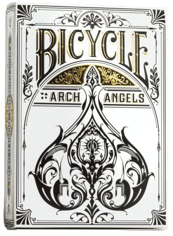 Bicycle Unisex-Adult Archangels Kartenspiel, White, Poker