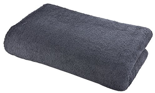 Floringo XXL Decke/Wohndecke Walkfrottier 200x250cm Schiefer