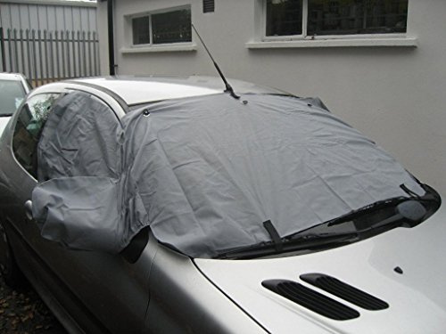 XtremeAuto® WINDSCREEN Frost ICE Snow Protector Mirrors Cover CAR Complete with XtremeAuto Sticker