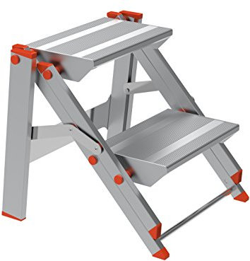 Marchetti 20519 Gradini Sgabello Class 02, Argento