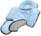 Happy Kids 28605 Verkleinerer für Kindersitz, Babyschale, hellblau