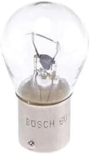Bosch P21W (382) Longlife Daytime Halogen Headlight Bulbs, 12 V 21 W | Long Lasting Car Bulbs - Socket Type BA15s - Workshop Packaging with 10 Bulbs