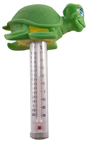 Thermomètre de piscine avec motif animalier (tortue)