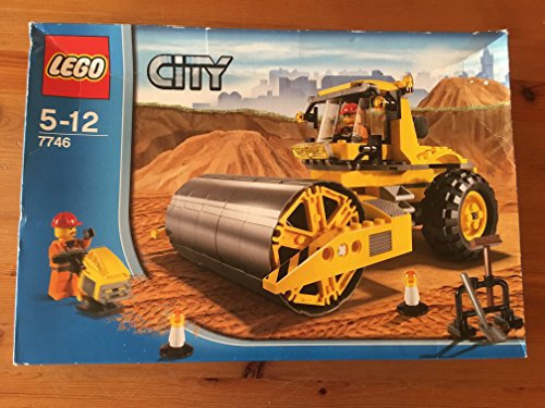 LEGO - 7746 - Jeu de construction - City - Le rouleau compresseur