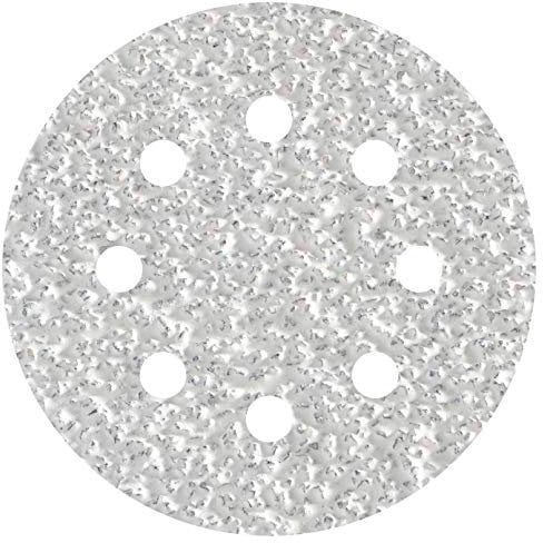 wolfcraft 25 Haft-Schleifscheiben für Exzenterschleifer Ø 125 mm I 1150100 I Körnung 40 I Optimale Leistung für Farbe, Lack & Spachtel, hohe Standzeit, universell einsetzbar