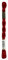 Anchor Perlgarn Stärke 5 4585000-00020 weinrot Stickgarn, 100 % Baumwolle, 5g Strängchen