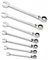 Britool - Set of 7 Ratchet Combination Spanners 8-19mm