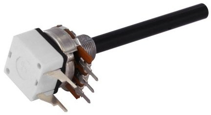 Drepoti Potentiometer 6mm mono linear 100K Ohm mit Schalter