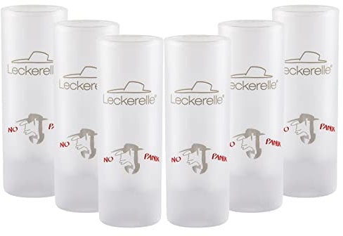 Leckerelle - Likörglas No Panik - 6er-Set