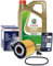 1x Ölwechsel Set - BOSCH ÖLFILTER + 5 L CASTROL EDGE TITANIUM FST 0W-40 LONGLIFE