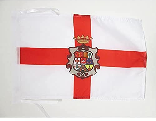 AZ FLAG Flagge Provinz Huesca 45x30 cm Spanische Polyester 100D Kordeln | Für innen und außen dekorative Flagge doppelte Nähte und verstärkte Kanten mit Schnüre 100D Polyester