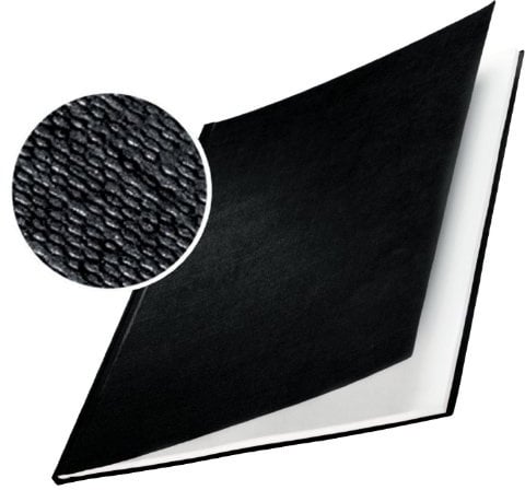 Leitz Esselte Buchbindemappe impressBIND Hard Cover 7.0mm schwarz, 10 Stueck