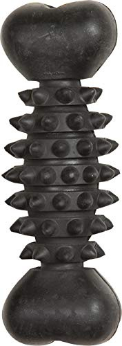 Flamingo HS Gummi Gladiator Knochen + STACHELN L SCHWARZ 19CM