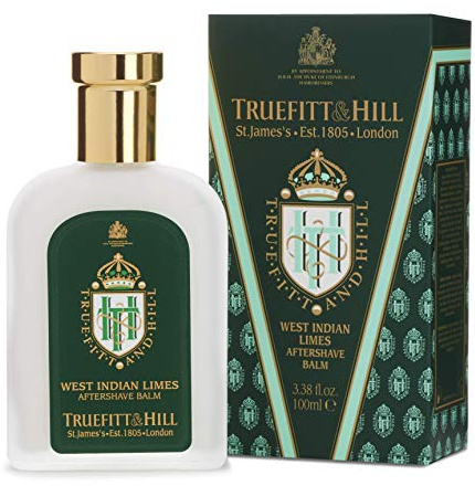 Truefitt & Hill Aftershave Balm - West Indian Lime | Rich, Soothing Moisturiser for All Skin Types, 3.38 ounces