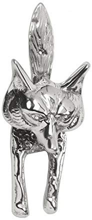 Polished Chrome Fantastic Mr Fox Fox Head Door Knocker Front Door Furniture