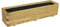 AVANTI TRENDSTORE - Hannes - Fioriera in Legno Massiccio Adatto per Il Balcone/Giardino, Ideale per Fiori e Decorazioni. Disponibile in Diverse Misure (40x35x160 cm)