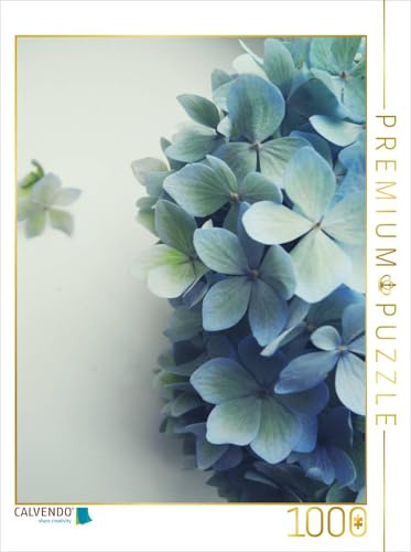 CALVENDO Puzzle EIN Motiv aus dem Kalender Hortensienliebe in Pastell | 1000 Teile Lege-Größe 48 x 64 cm Foto-Puzzle für glückliche Stunden