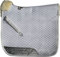 Engel Reitsport | SCHABRA1-D-WEI-WEI | Schabracke | Steppstoff | Lammfell im Sattelbereich | Half Lined | Fellkranz vorne | Dressur | Stoff weiß Fell weiß