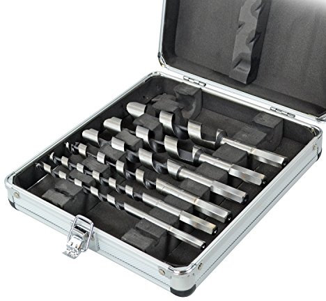 Faithfull Comb Auger Bit Set 8PC 6-25MM FAICASET8
