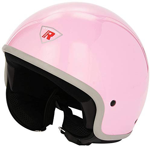 Bottari Moto 64250 Casque Custom, Rose, Taille : L