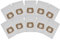 10 Premium Staubsaugerbeutel kompatibel mit Staubsauger SE 4001