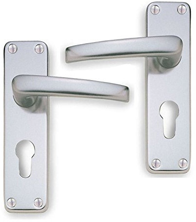 Aluminium Euro Profile Door Handles 150mm x 40mm SAA