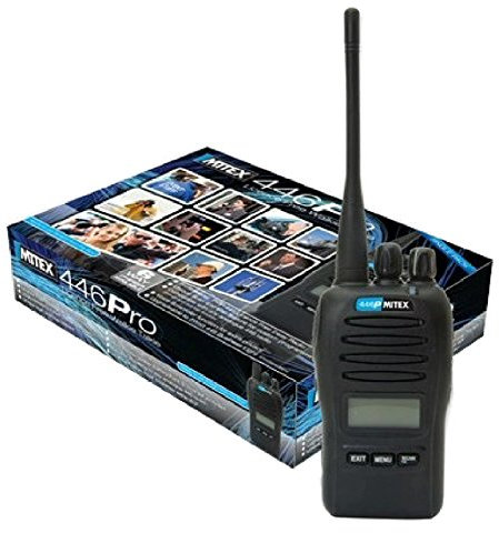 MITEX 446PRO 128 CHANNEL LICENSE FREE TWO WAY RADIO SINGLE PACK