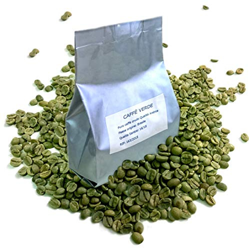 Flavordust Caffè Verde 1 Confezione da 250 g. Green Coffee per Tisane Dimagranti