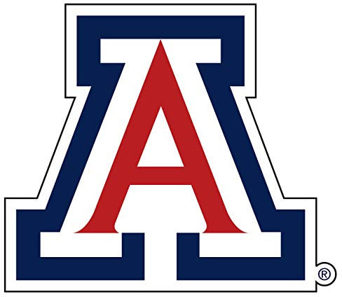 Craftique Arizona Wildcats Aufkleber, A Decal (3,4,6,12,18), 12