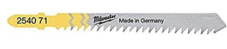 Milwaukee Stichsägeblatt Holz und Kunststoff 75 x 3 mm T111C, 5 Stück