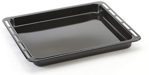 Bauknecht 480121103007 NFP35 - Bandeja para horno (450 x 375 x 35 mm, esmaltada)