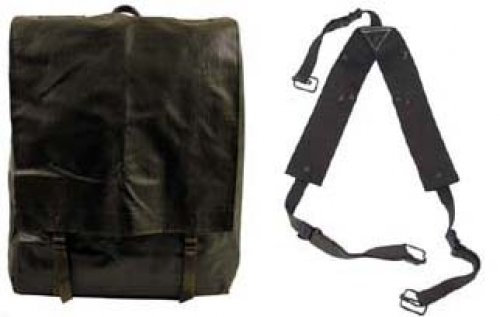 MEHRZWECKTASCHE CZ Tasche Umhängetasche mit Träger Herren Militärt BW PVC oliv