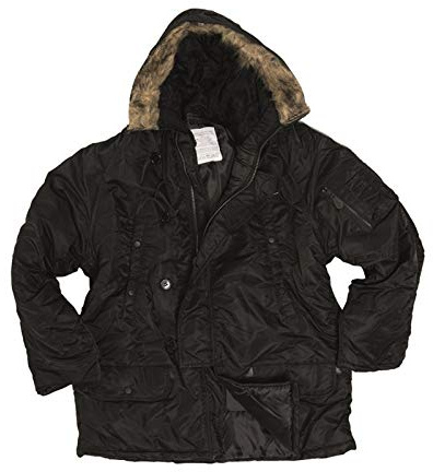 Mil-Tec Us N3B Jacke Schwarz 902