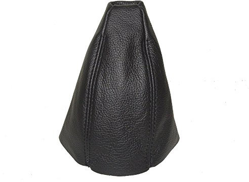 Schaltsack, schwarzes italienisches Leder für Mercedes W124 1985–1995