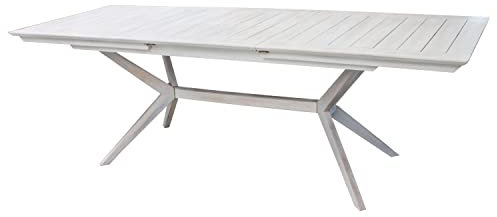 TAVOLO BALI 150/200 X 90 BIANCO
