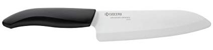 Kyocera GEN Keramik Santokumesser | Klinge 16 cm | ergonomisch geformter Griff | extrem scharfes Küchenmesser | Kochmesser Profi Messer | Fleischmesser Profi Messer