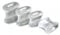 GelX All Gel Toe Spreader (x2) Large - (1st/2nd Toe) - Protects, Realigns and Moisturises
