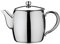 Café Stal BT-035 Café Stål Bellux Collection Deluxe Tea Pot 35oz (1035ml) 3 4-Cup Loose Leaf & Teabag Teapot, 18/10 Stainless Steel, Mirror Polished, Heat Resistant Handles, Argon Spout