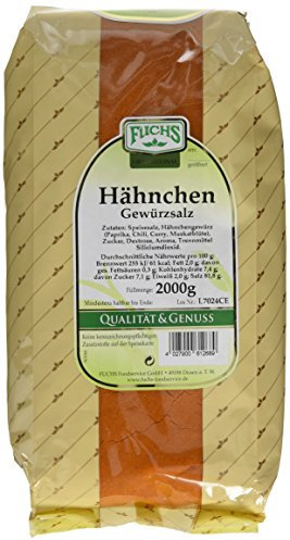 Fuchs Hähnchen-Würzsalz GV 2kg, 6er Pack (6 x 2 kg)