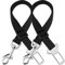 SunGrow 2 Snug und sicher Verstellbare Dog & Cat Sicherheitsgurte (49,8 cm 80,3 cm) Universal-Clip-Funktion Sicherheit von Haustieren: angenehm Sichert Jumpy Pets beim Reiten in einem Auto