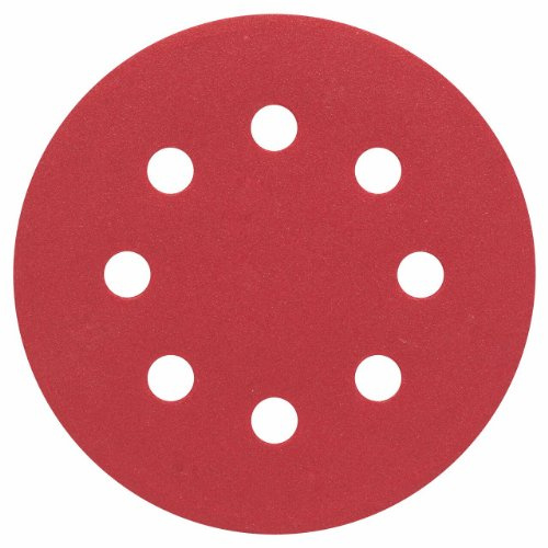 Bosch Professional Schleifblatt für Exzenterschleifer Holz und Farbe (5 Stück, Ø 115 mm, Körnung 180, C430), 2608607246