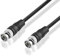 BestPlug 10 Meter Coaxial BNC Kabel, BNC Stecker auf BNC Stecker vergoldet, 50Ohm, Schwarz