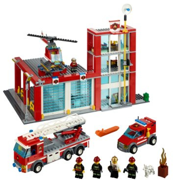 LEGO City - Remiza straĹźacka 60004 [KLOCKI]