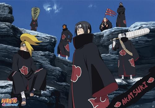ABYSTYLE - NARUTO SHIPPUDEN - Poster Akatsuki (91.5x61)